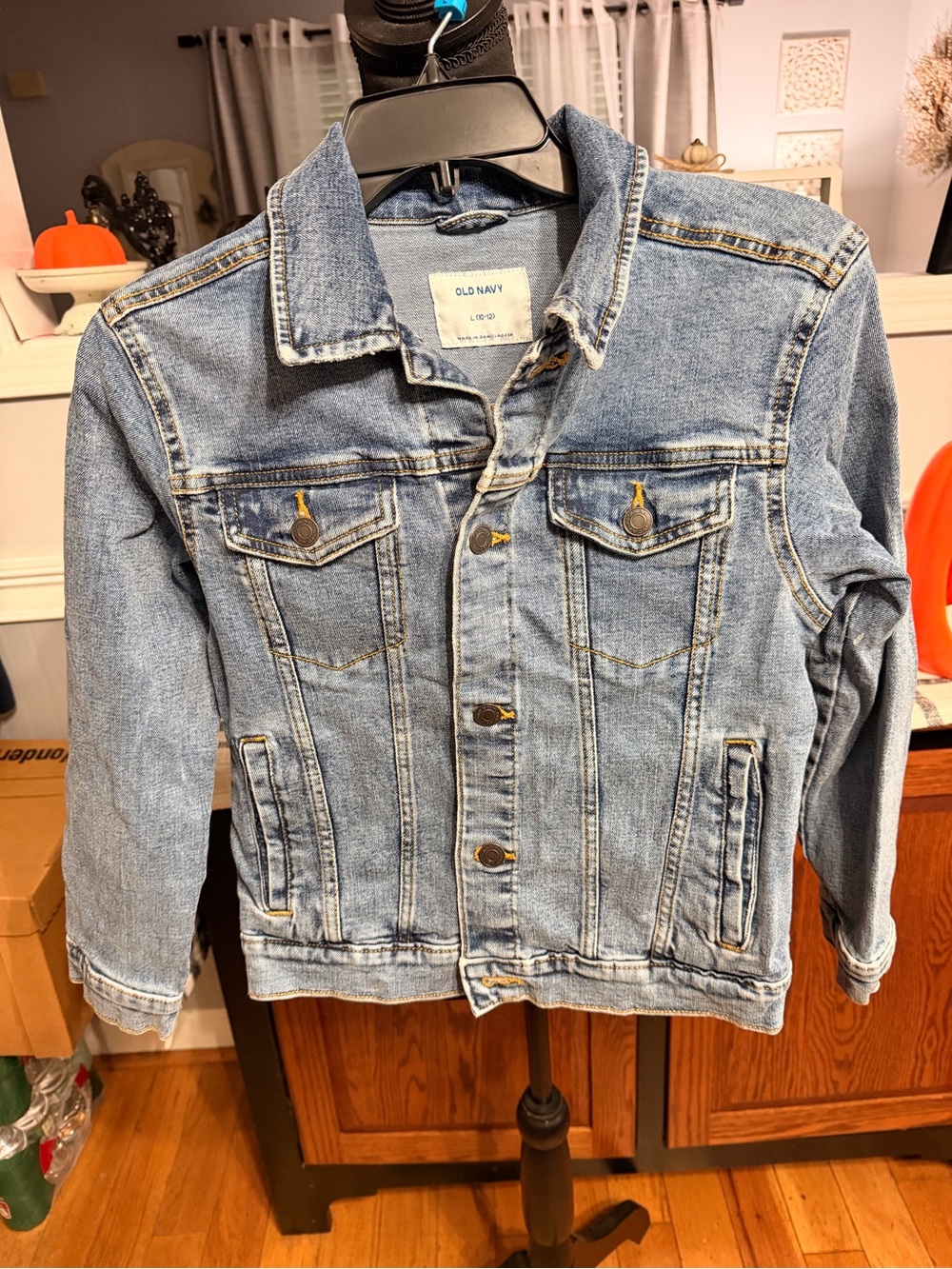 Old Navy Kids Light Blue Denim Jacket NWOT